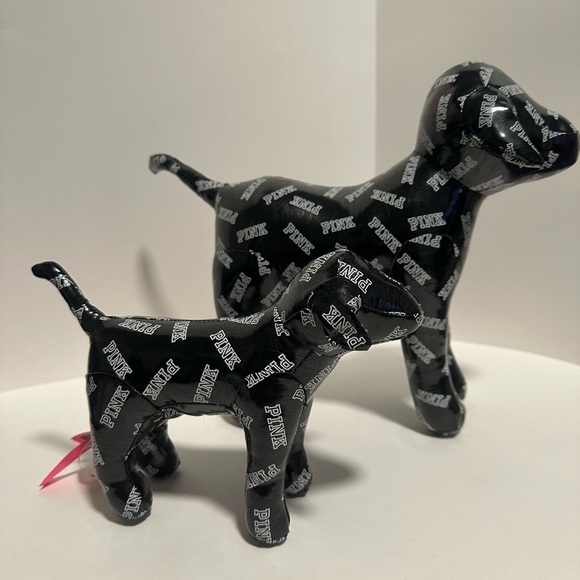 Pink by Victoria’s Secret Set of 2 Vinyl Dogs - Picture 3 of 7